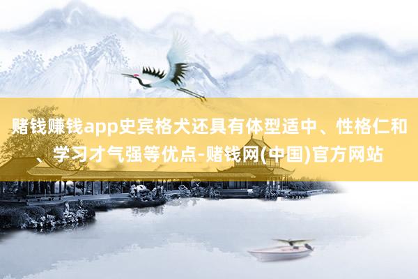 赌钱赚钱app史宾格犬还具有体型适中、性格仁和、学习才气强等优点-赌钱网(中国)官方网站